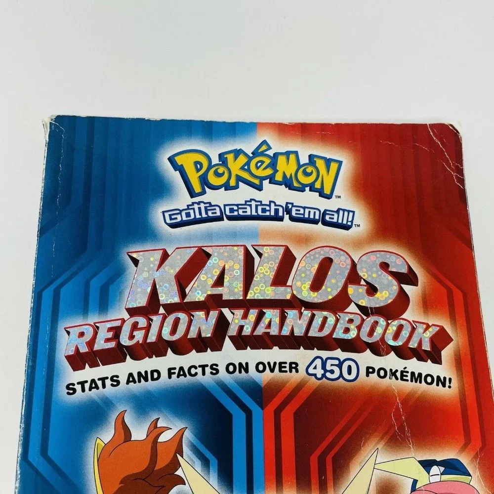 Pokemon Books (Lot of 2) - Pokemon Go Field Guide & Kalos Region Handbook Used